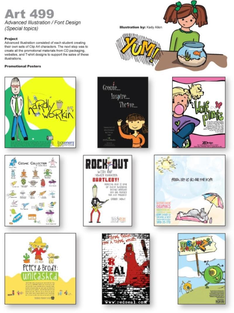 ART 499 - Adv Illustration/font design November 2012